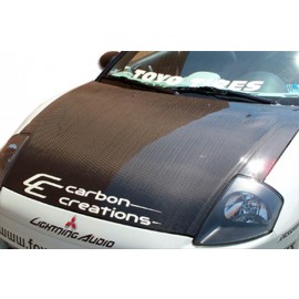2000-2005 Mitsubishi Eclipse Carbon Creations OEM Hood - 1 Piece 100029
