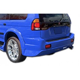 2000-2003 Mitsubishi Montero Sport Duraflex Platinum Rear Bumper Cover - 1 Piece (Overstock) 100134